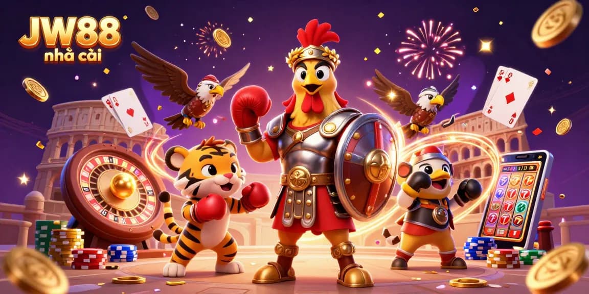 Experience the thrill of JW88 nhà cái with exciting games, dazzling coins, and engaging characters.