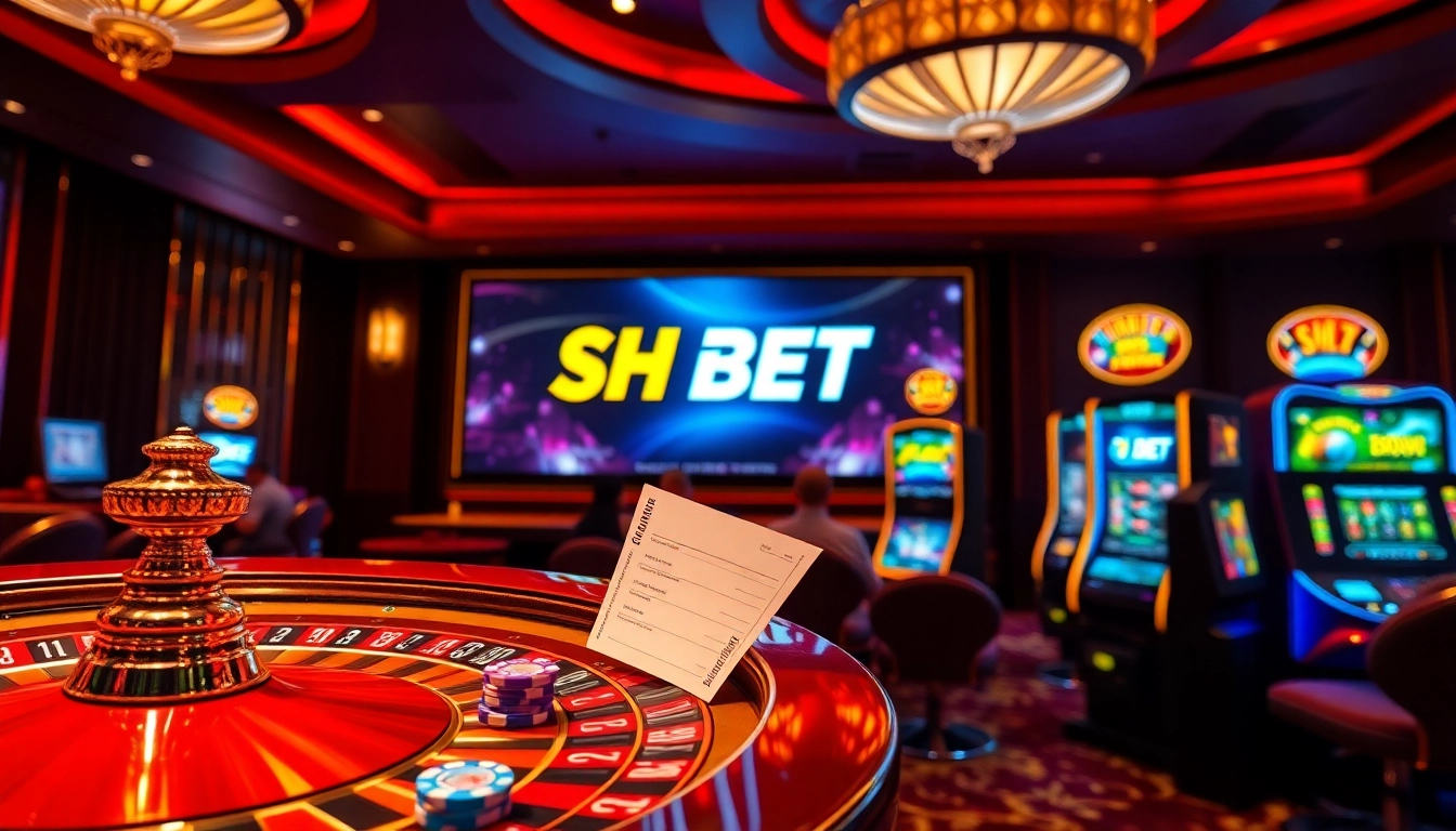 Players engaging in exciting online gambling activities with SH BET interface displayed prominently.