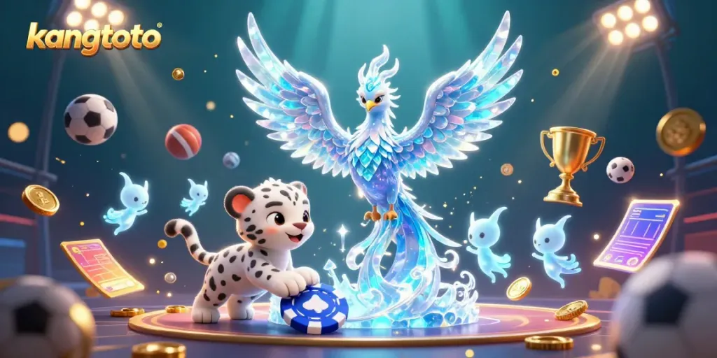 Permainan kangtoto: ikuti petualangan phoenix es dan harimau salju yang menang dengan chip poker
