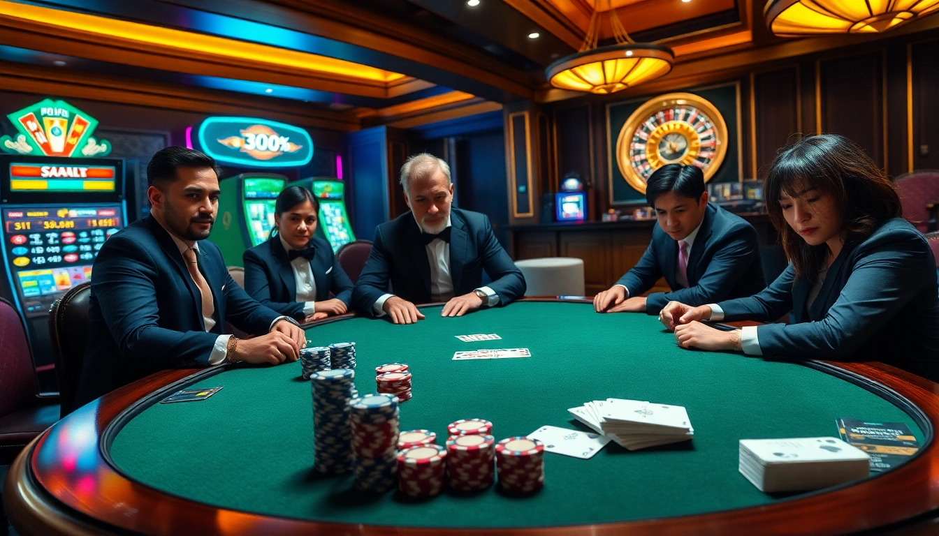 Engage in high-stakes poker at https://du88.ad/, featuring luxury setting and enthusiastic players.