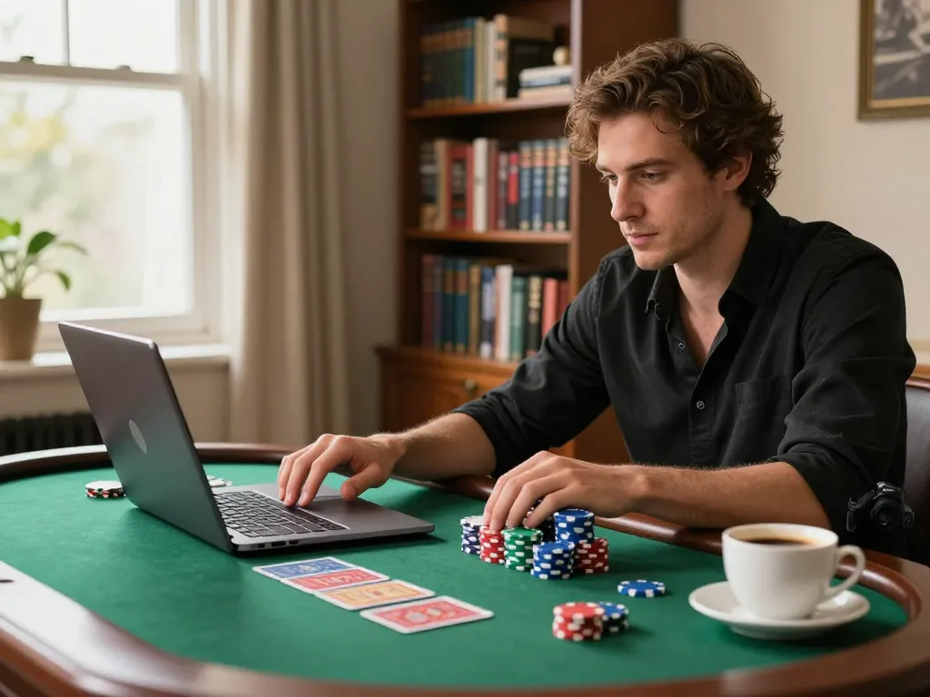 Engaging in online casino games on Bom88 from a cozy home setup enhances your gaming strategy.