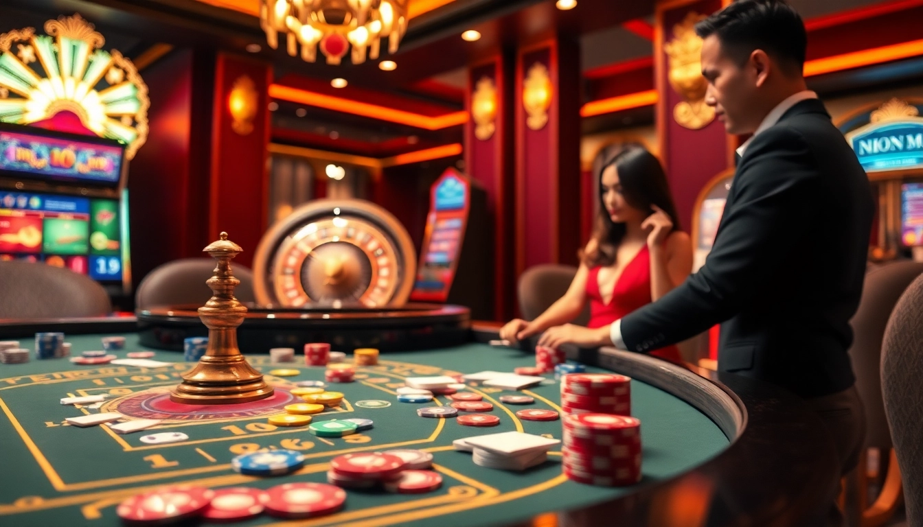 Experience excitement at trang chủ 88vn with players enjoying thrilling casino games.