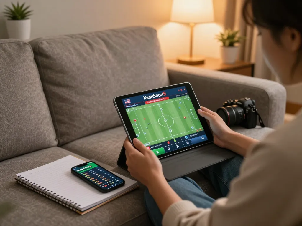 Engaging in online betting strategies on keonhacai5 with a focus on responsible gambling.