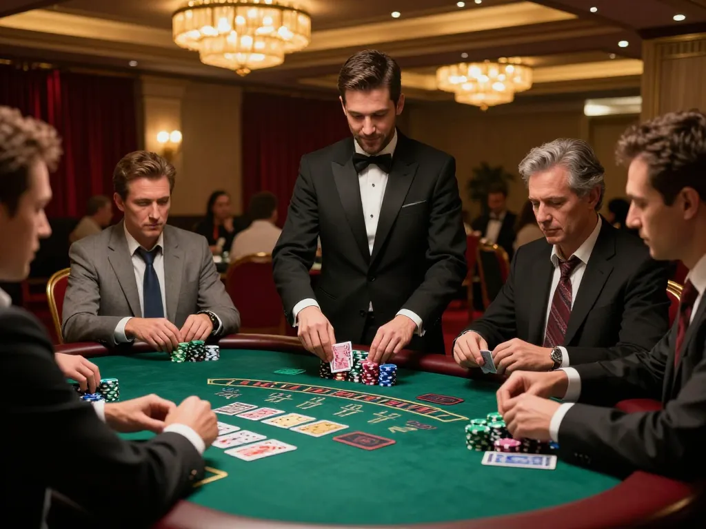 Experience the excitement of aa888 blackjack with professional dealers and focused players in an elegant casino.