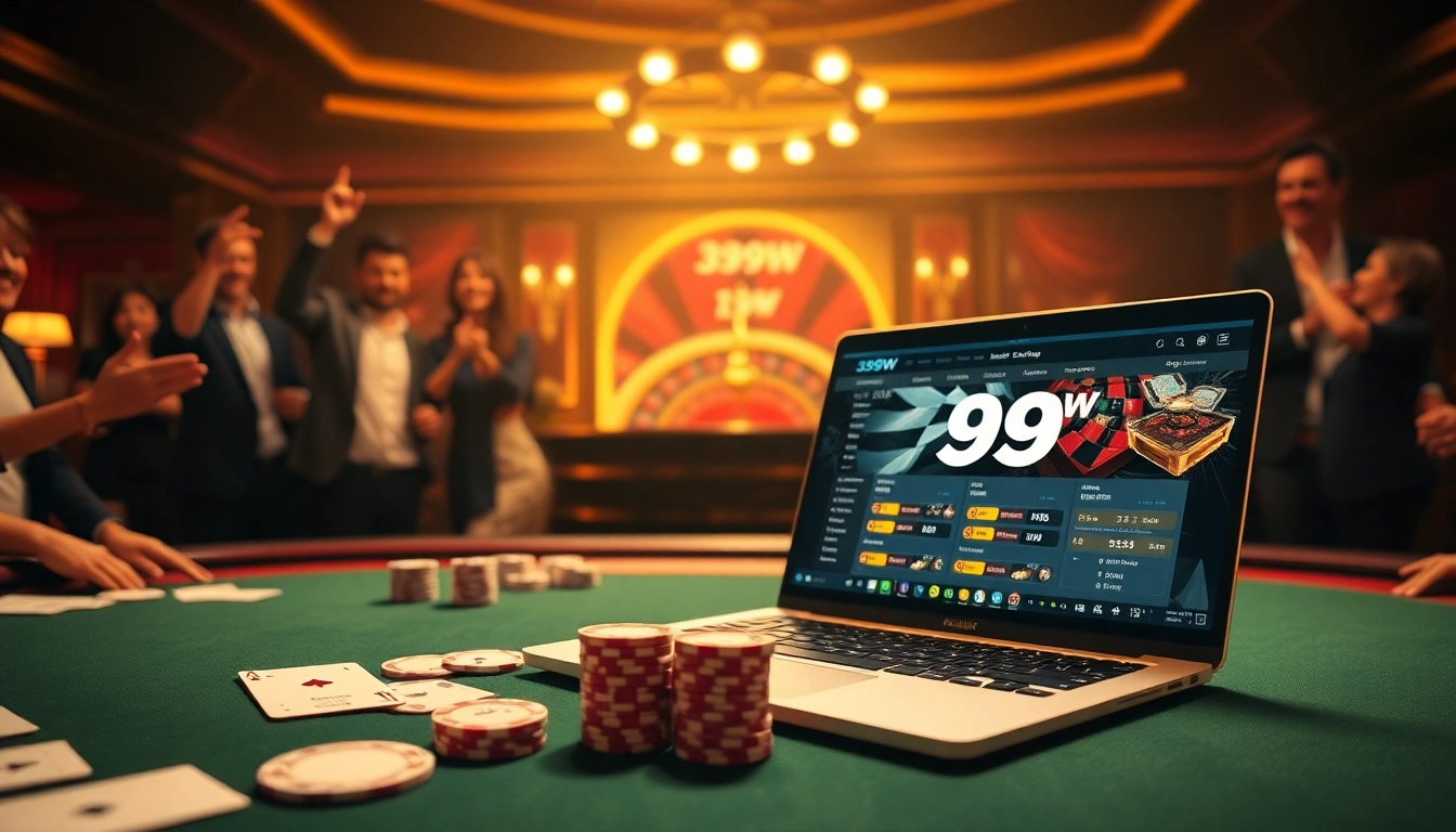 Engaged players enjoying casino excitement via the 399W platform online.