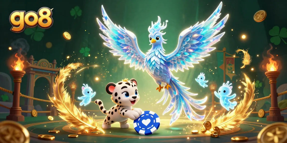 Bet and win at go8 with vibrant characters enjoying casino games amid dynamic visuals.