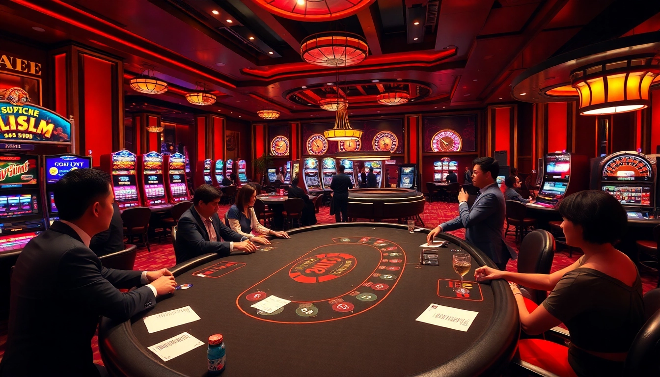 Experience the excitement of gambling at trang chủ 89bet with vibrant casino visuals.