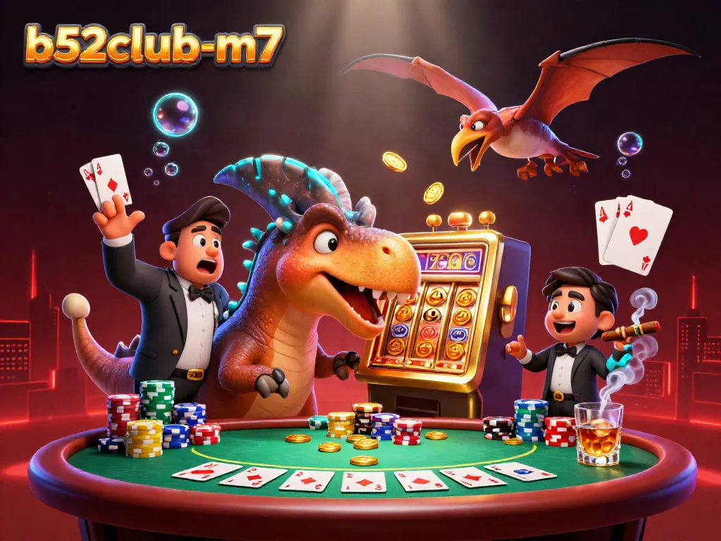 Headbutting a golden slot machine, b52club-m7 dynamics of casino action illustrated