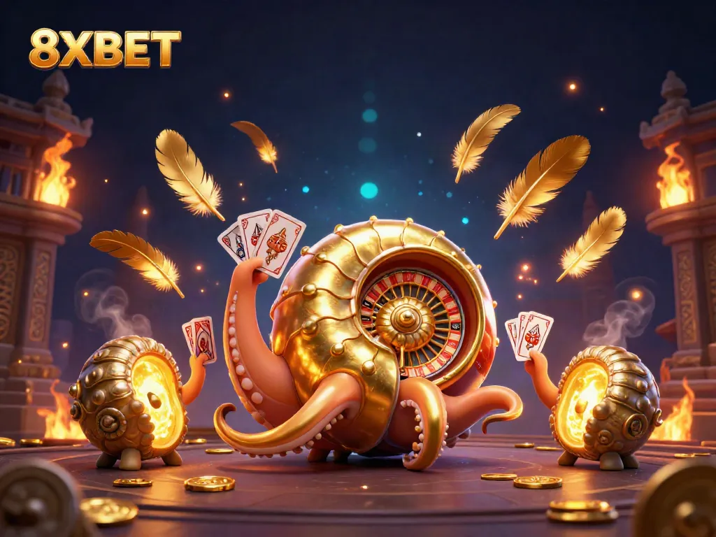 Engage in thrilling bets at the 8XBET casino with vibrant visuals and unique gameplay elements.