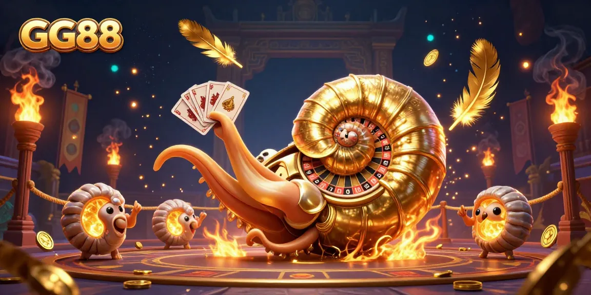 Engage with GG88, the ultimate online casino experience featuring vibrant gaming elements and dynamic characters.
