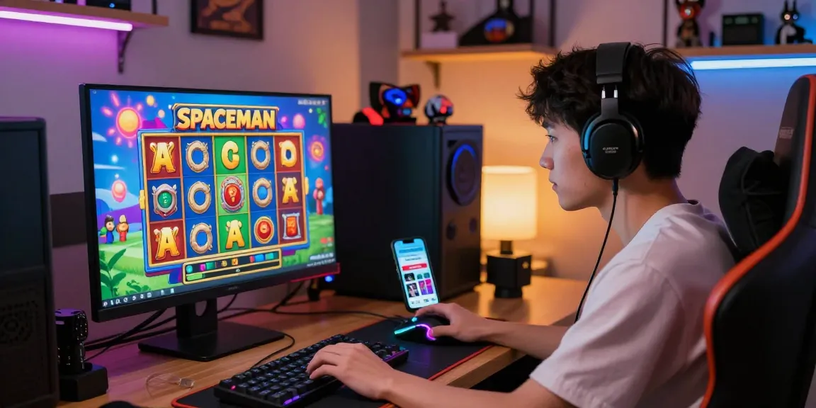 Permainan slot Spaceman menarik perhatian pemain dengan grafik cerah dan suasana gaming yang nyaman.