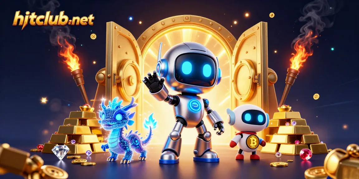 Experience thrilling gaming adventures at hitclub-net with vibrant characters and sparkling treasures.