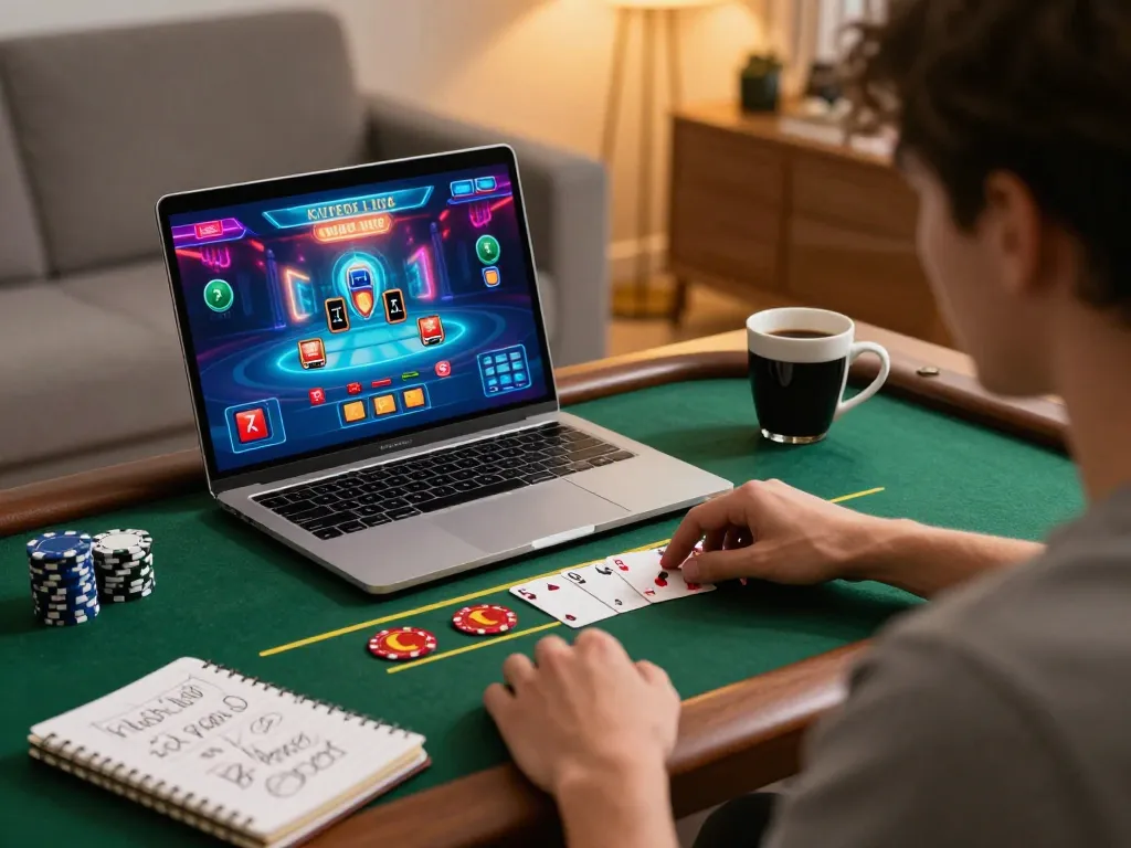 Player engaging with live dealer blackjack on alo8 platform, showcasing dynamic online casino atmosphere