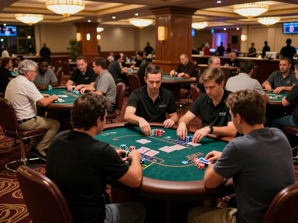 Engaging players at AE888a poker tables showcasing strategic gameplay and dynamic atmosphere