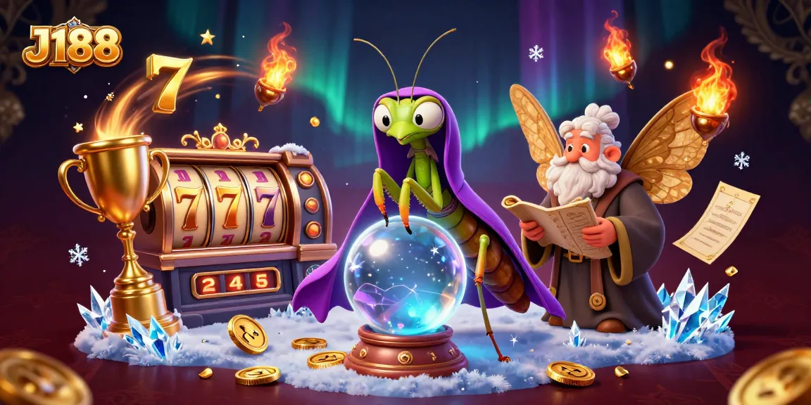 Engage in thrilling J188 slot experiences with vibrant characters and captivating game elements.