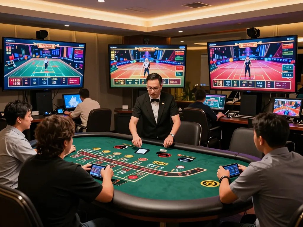 Players engaging in live dealer games on 11bet1, showcasing interactive online gaming.