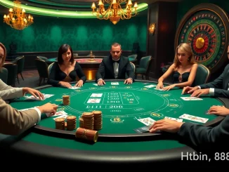Experience high-stakes poker action at https://bin88.help/ with elegant dealers and vibrant gameplay.